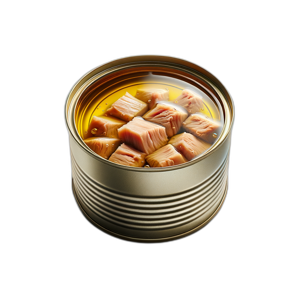 canned tuna in oil