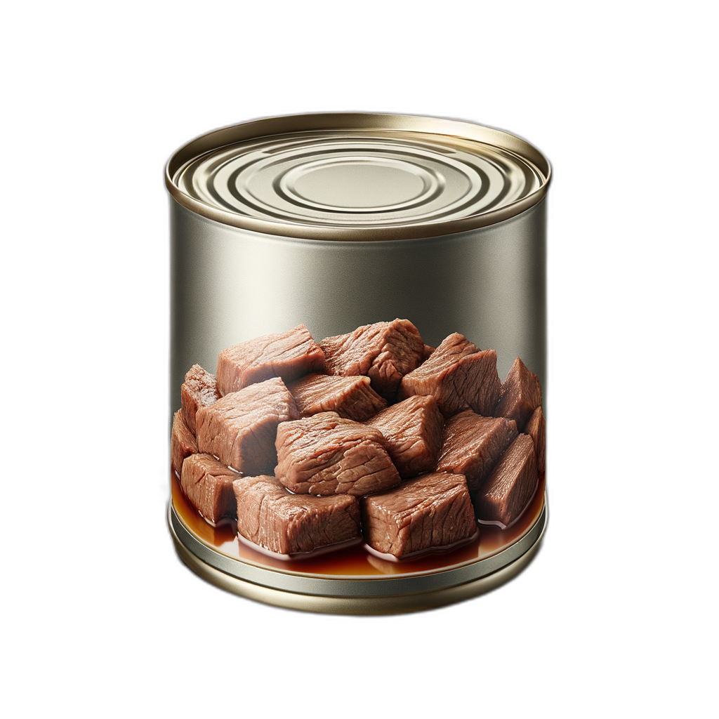 canned beef