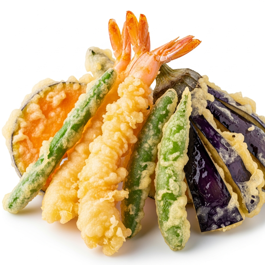 Authentic Seafood and Vegetable Tempura