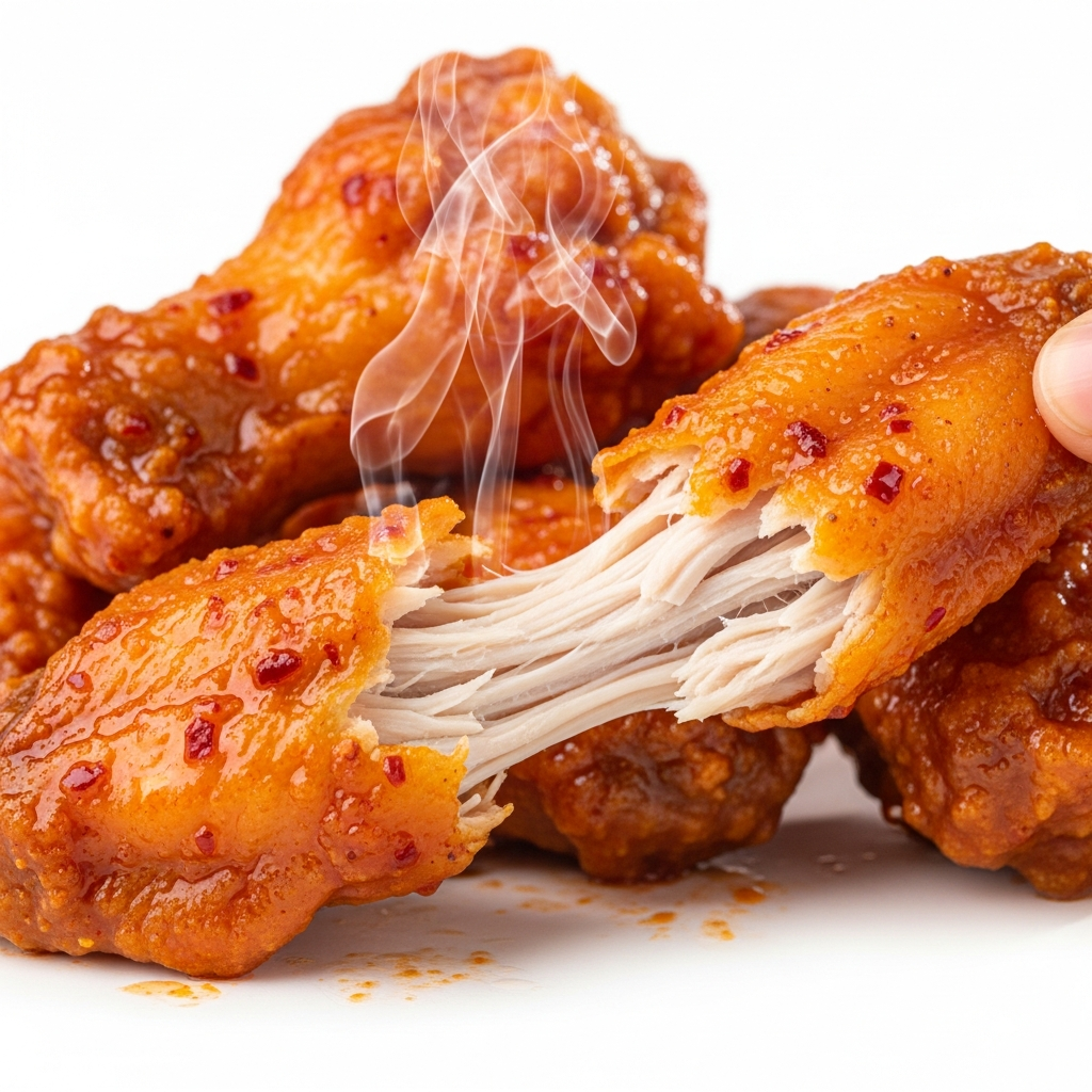 Buffalo Wings with Spicy Cayenne Hot Sauce