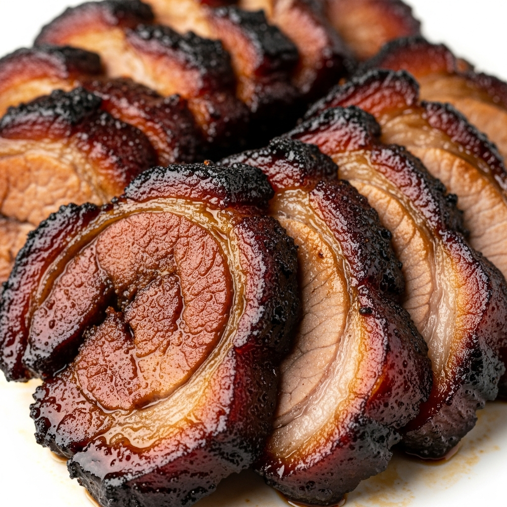 Caramelized and Sticky Pork Neck