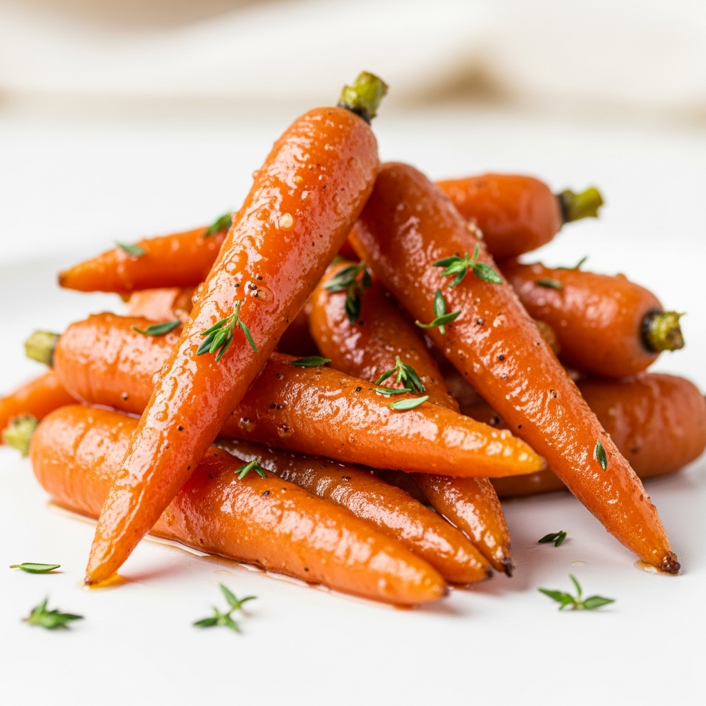 Honey and Thyme Roasted Carrots