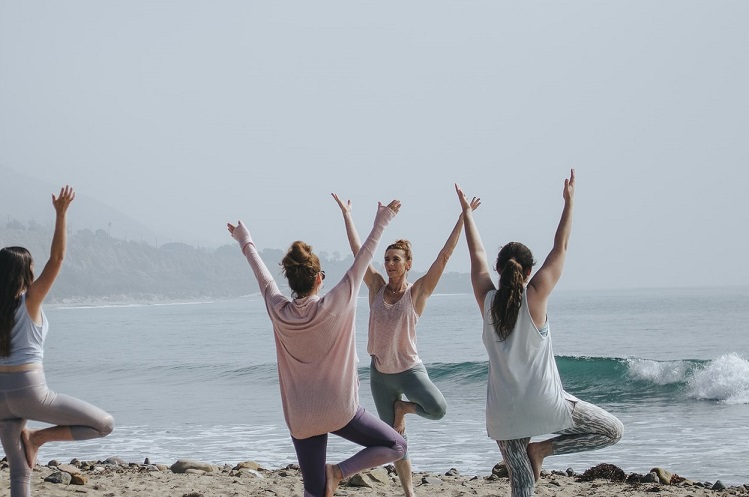 Beach Yoga