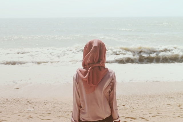 Woman In Headscarf