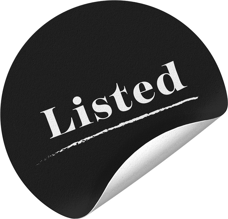 Listed Black