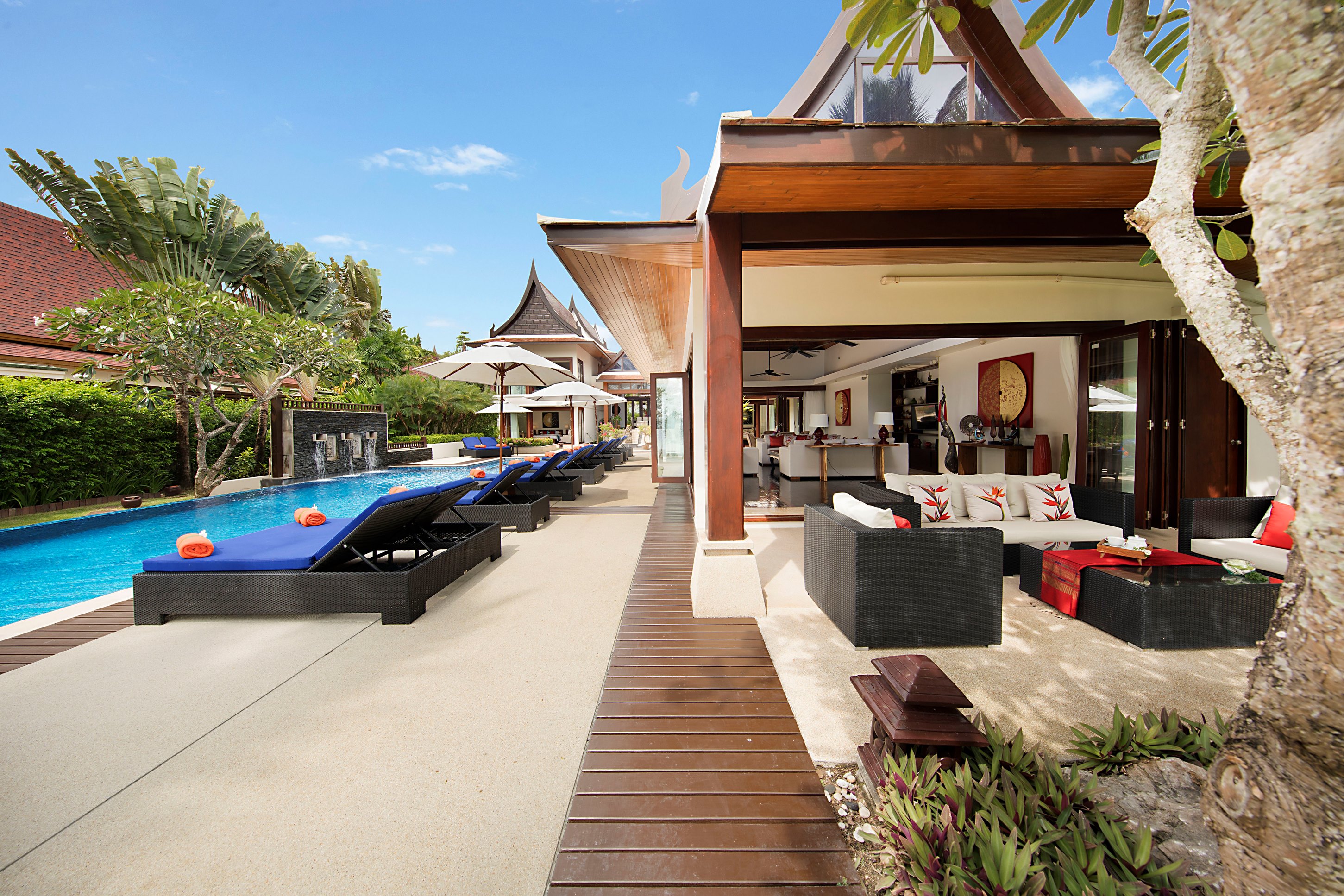 BaanSamlarn Open Living Area - Baan Samlarn - Samui - Thailand