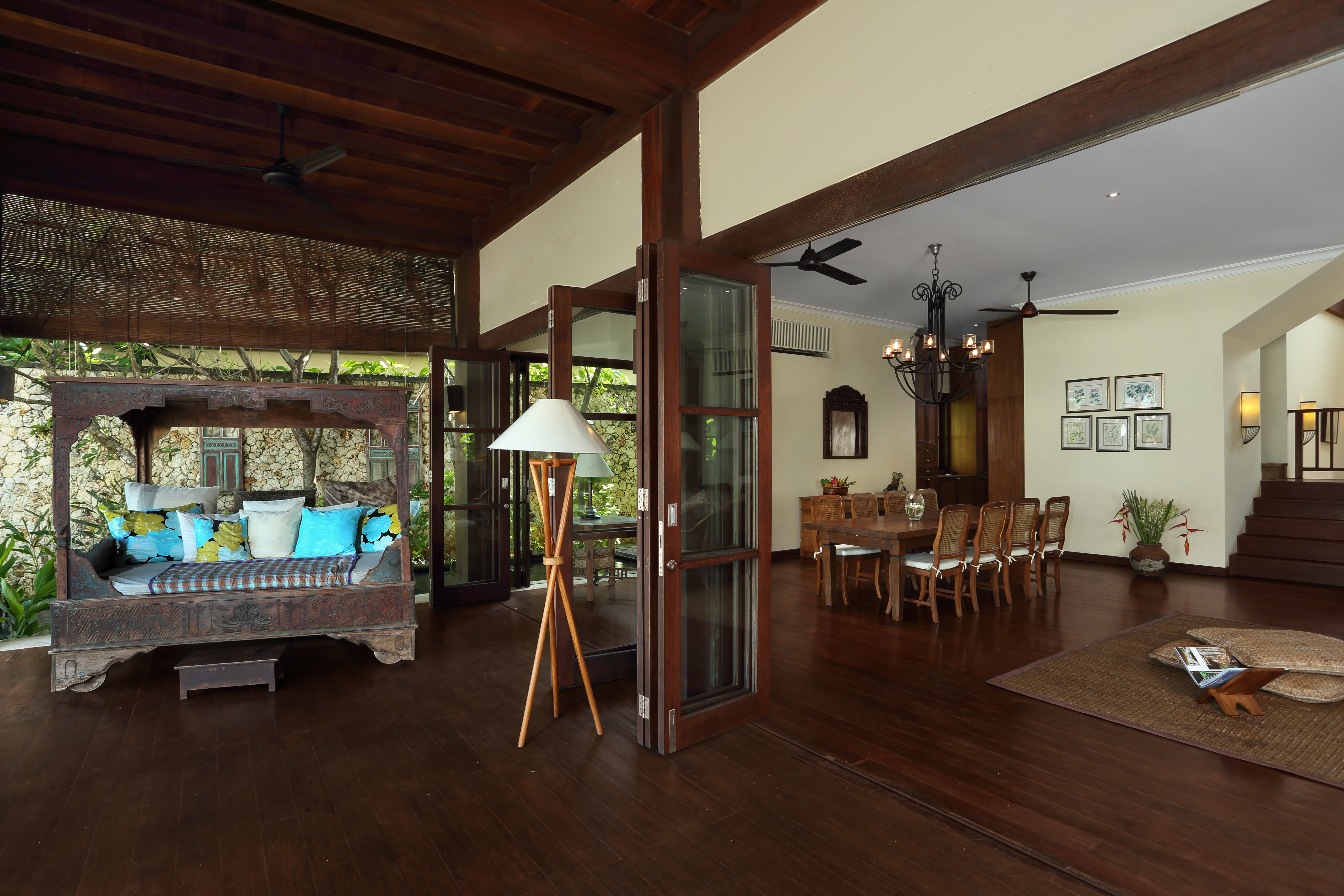 Dining Room of Villa Waringin - Pantai Lima Estate - Bali - Indonesia