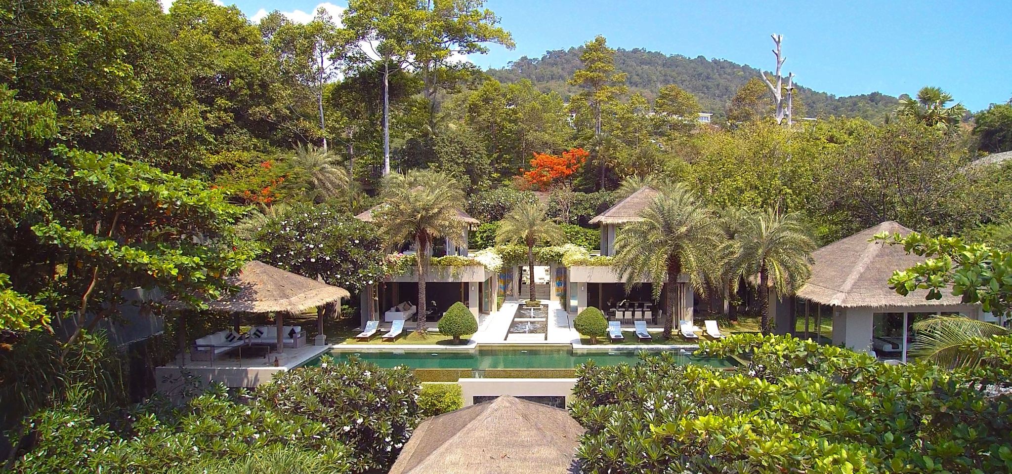 SangsuriVilla3 Aerial View - Sangsuri Villa 3 - Samui - Thailand
