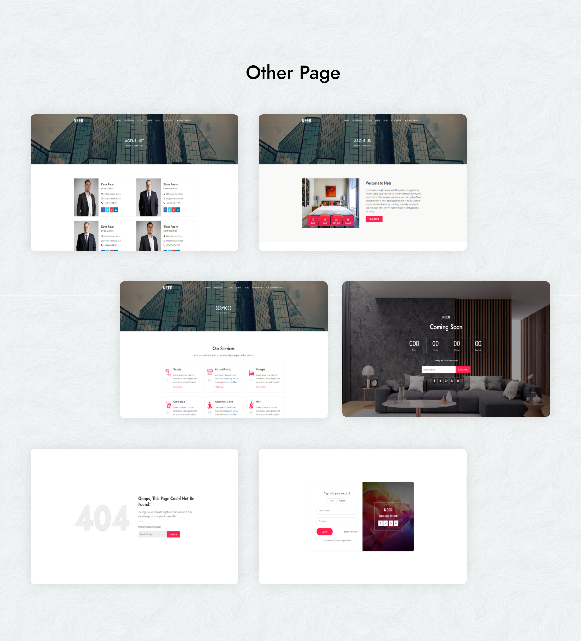 NEER - Real Estate HTML Template - 11