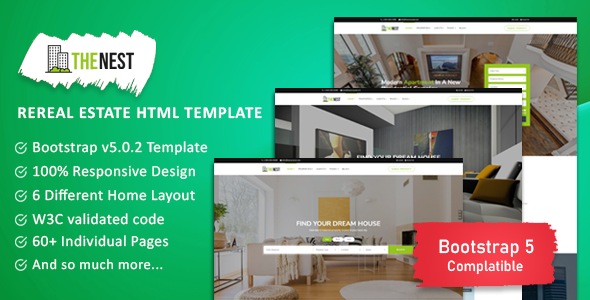 Nest - Real Estate HTML Template