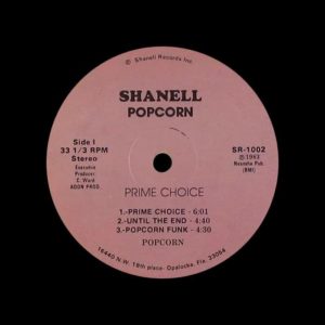 Popcorn Prime Choice Shanell LP, Original Vinyl