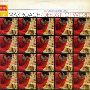 Max Roach Deeds Not Words Riverside Records Reissue Vinyl