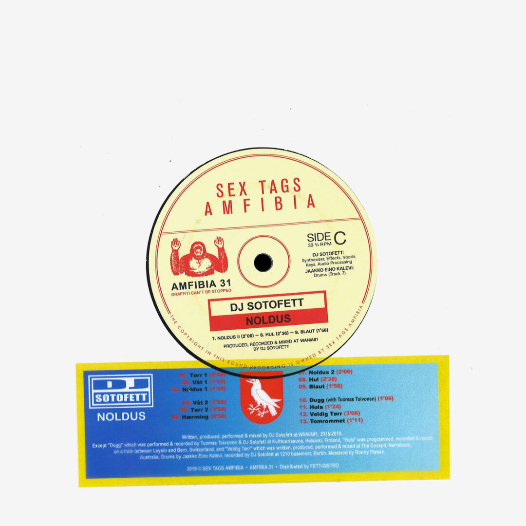 DJ Sotofett Noldus Sex Tags Amfibia 2x7" Vinyl