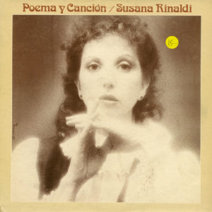 Susana Rinaldi Poema Y Canción Interdisc LP Vinyl