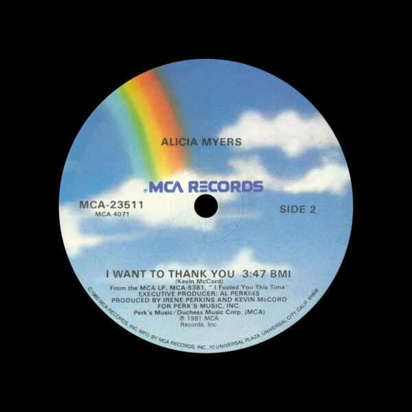 Alicia Myers – I Want To Thank You / You Get The Best From Me