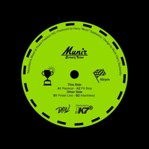 Munir Circuit Line Darker Than Wax 12" Vinyl