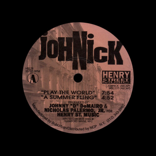 JohNick Play The World Henry Street Music 12" Vinyl
