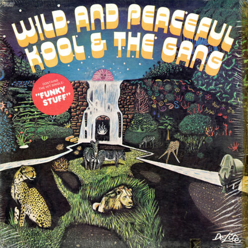 Kool & The Gang Wild And Peaceful De-Lite Records LP Vinyl