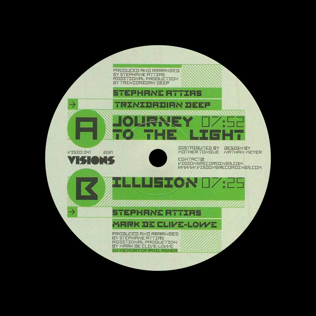 Stephane Attias Journey To The Light / Illusion Visions Inc 12" Vinyl