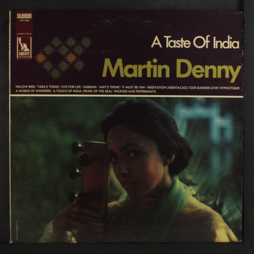 Martin Denny A Taste Of India Pleasure For Music LP, Reissue Vinyl