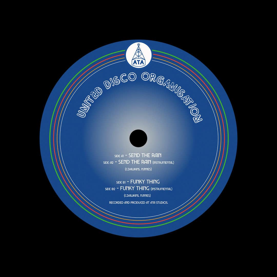 United Disco Organisation Send The Rain / Funky Thing ATA 12" Vinyl