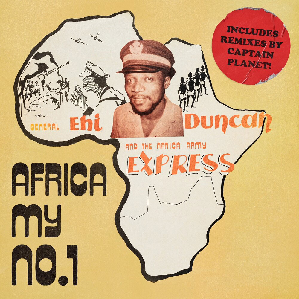 General Edi Duncan & The Africa Army Army Express Africa My No. 01 Canopy Records 7", Reissue Vinyl