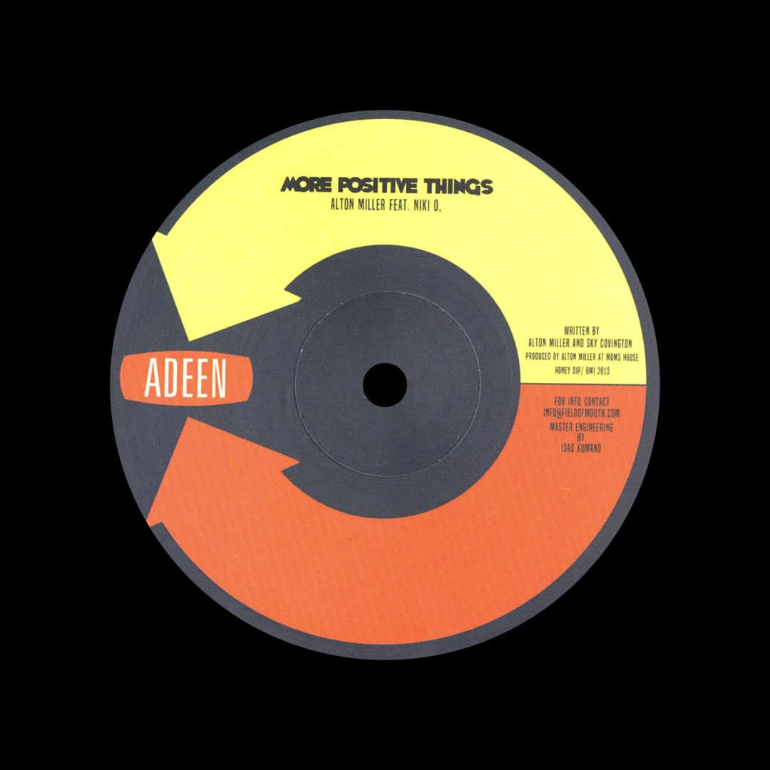 Alton Miller – More Positive Things (DJ Spinna remix) (Vinyl