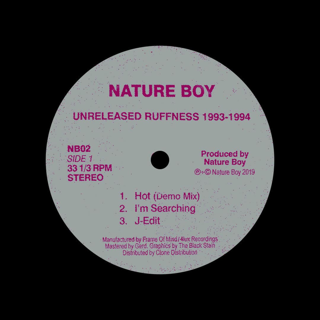Nature Boy Unreleased Ruffness 1993-1994 Nature Boy 12", Reissue, Repress Vinyl