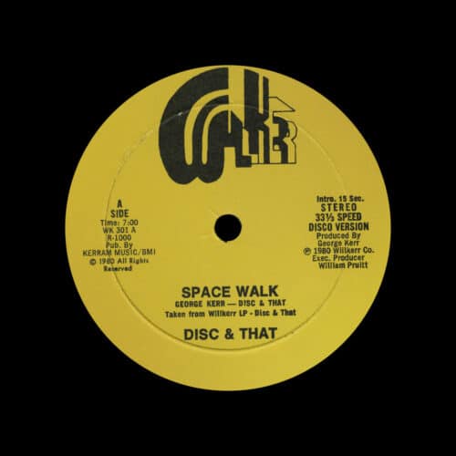 Disc & That Space Walk / Radio Willkerr 12", Original Vinyl
