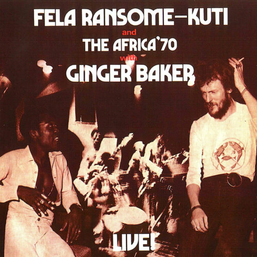Fela Kuti With Ginger Baker – Live Knitting Factory Records Reissue Vinyl