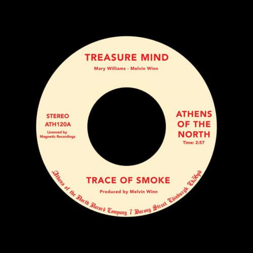 Trace Of Smoke Treasure Mind / UR Athens Of The North 7", Reissue Vinyl