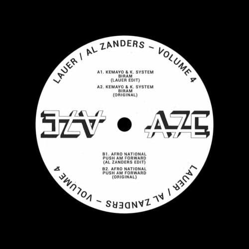 Al Zanders, Lauer A7 Edits, Vol. 4 A7 Edits 12" Vinyl