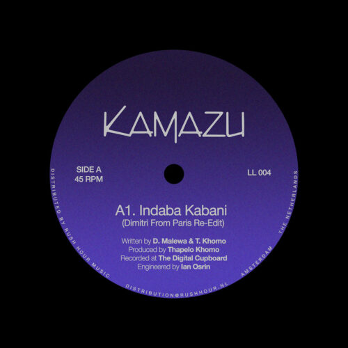 Kamazu Indaba Kabani / Mjukeit (Dimitri From Paris edit) Not On Label 12" Vinyl
