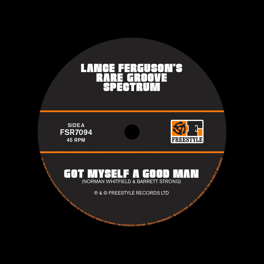 Lance Ferguson Got Myself A Good Man / Mango Meat Freestyle Records 7" Vinyl