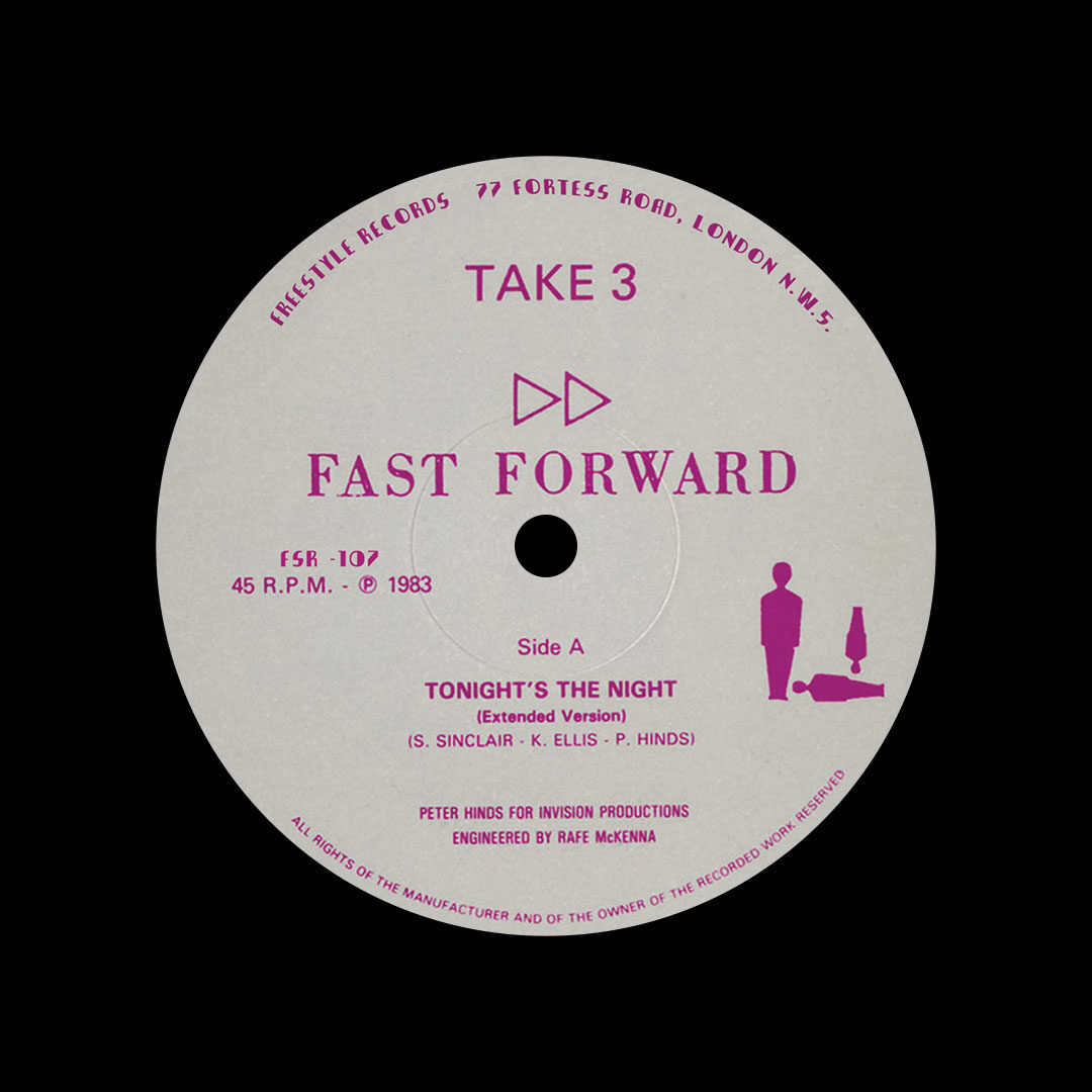 Take 3 Tonight’s The Night Freestyle Records 12", Reissue Vinyl