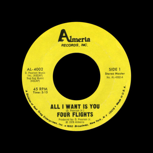 Four Flights All I Want Is You Almeira Records Inc Original Vinyl