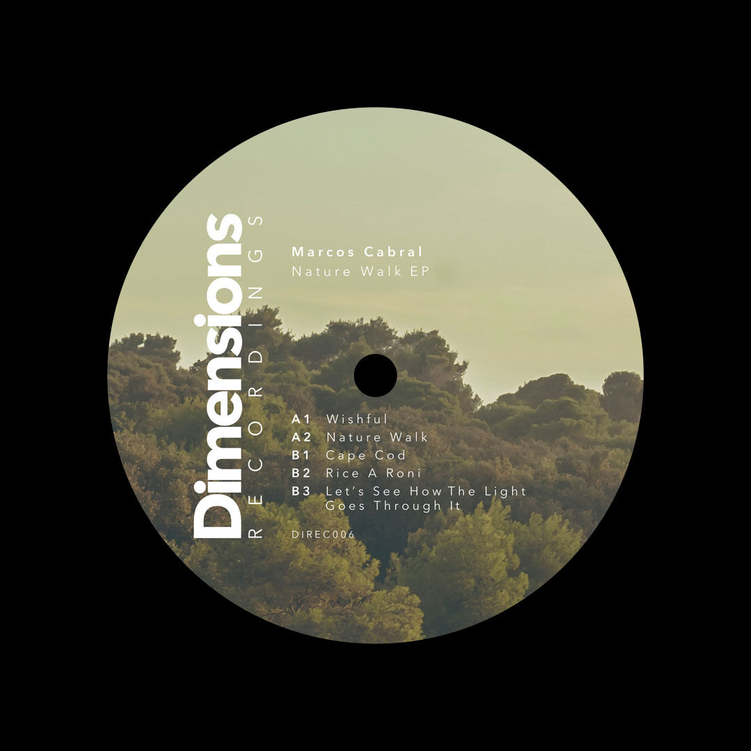 Marcos Cabral Nature Walk EP Dimensions Recordings 12" Vinyl