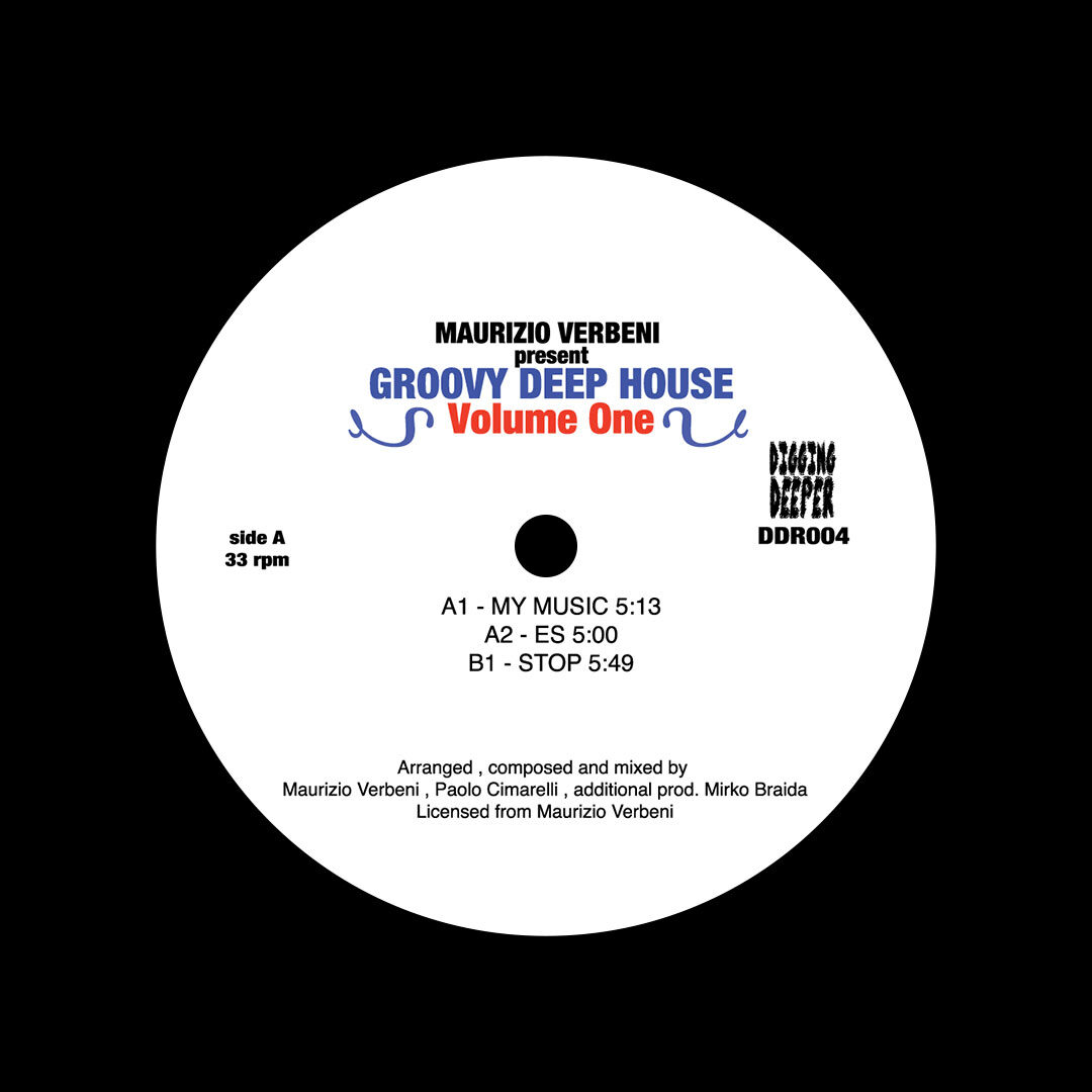 Groovy Deep House Volume One Digging Deeper Music 2x12, Reissue Vinyl