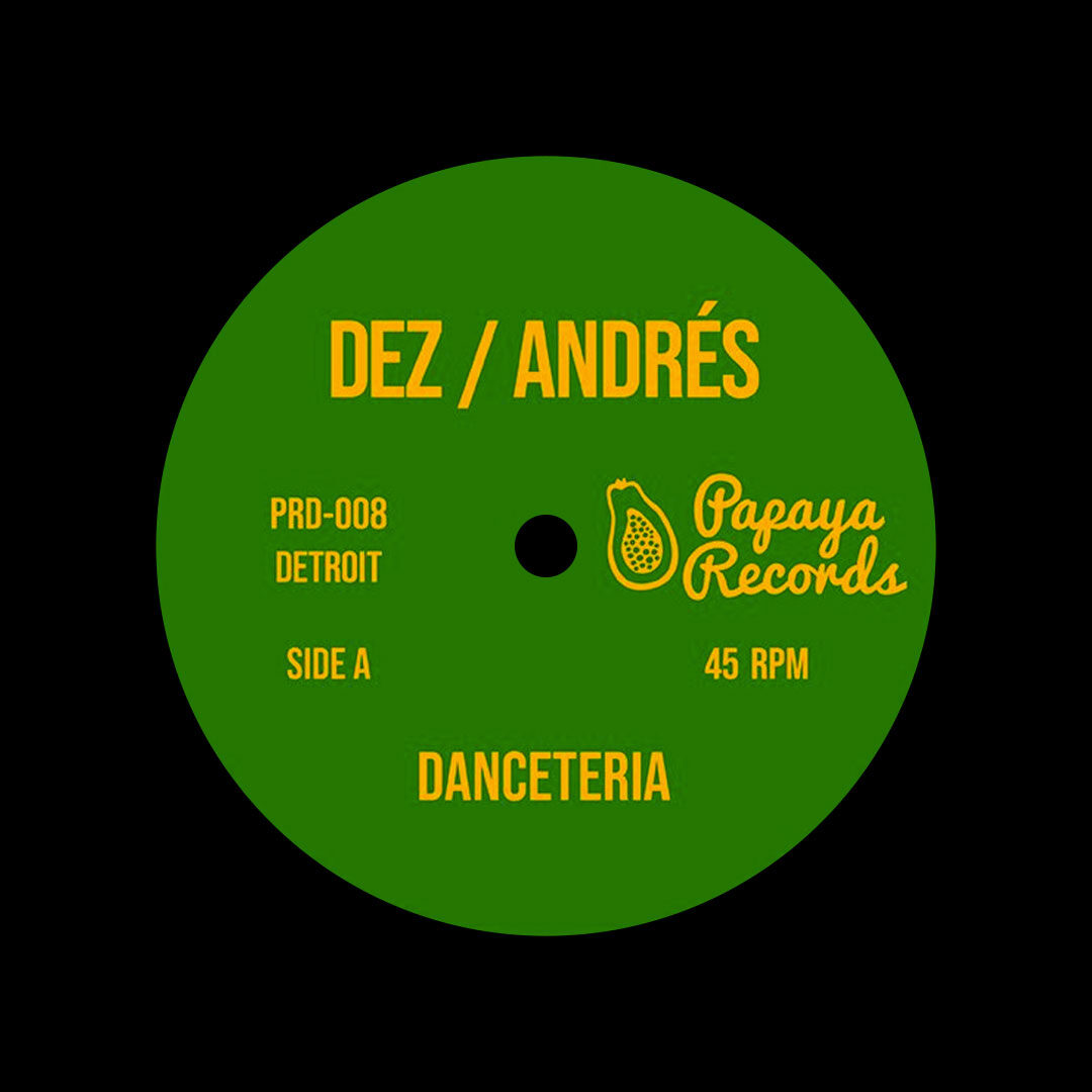 Andrés Danceteria / Loft Night Therapy Papaya Records 12" Vinyl
