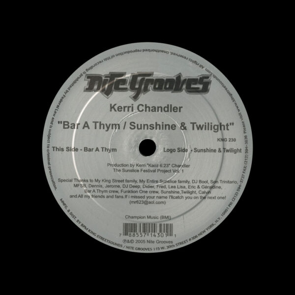 Kerri Chandler – The Mixtape Club