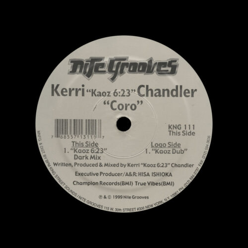 Kerri Chandler Coro Nite Grooves 12" Vinyl