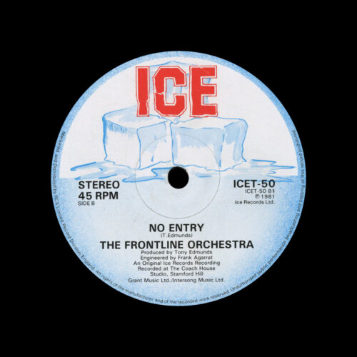 The Frontline Orchestra Don’t Turn Your Back On Me / No Entry Ice 12" Vinyl