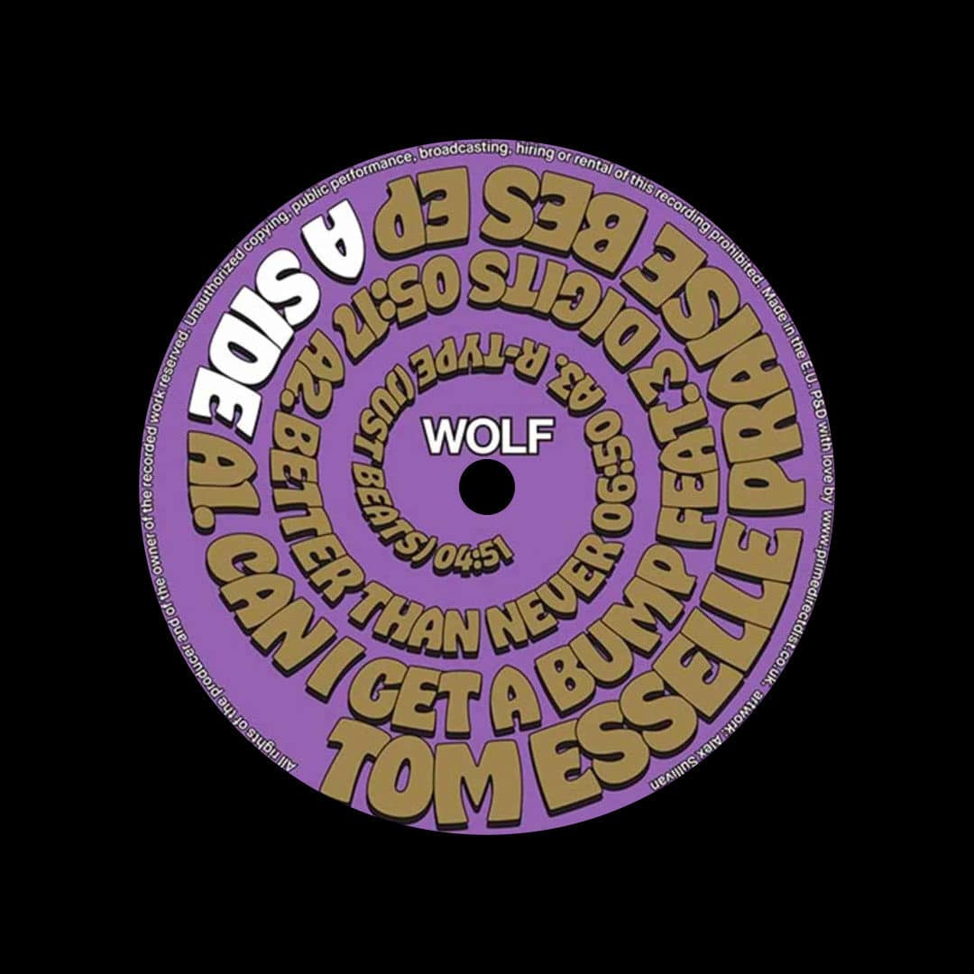 Tom Esselle Praise Bes EP Wolf Music Recordings 12" Vinyl
