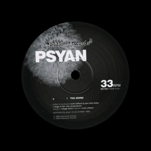 Psyan Off Key EP Bitasweet 12" Vinyl
