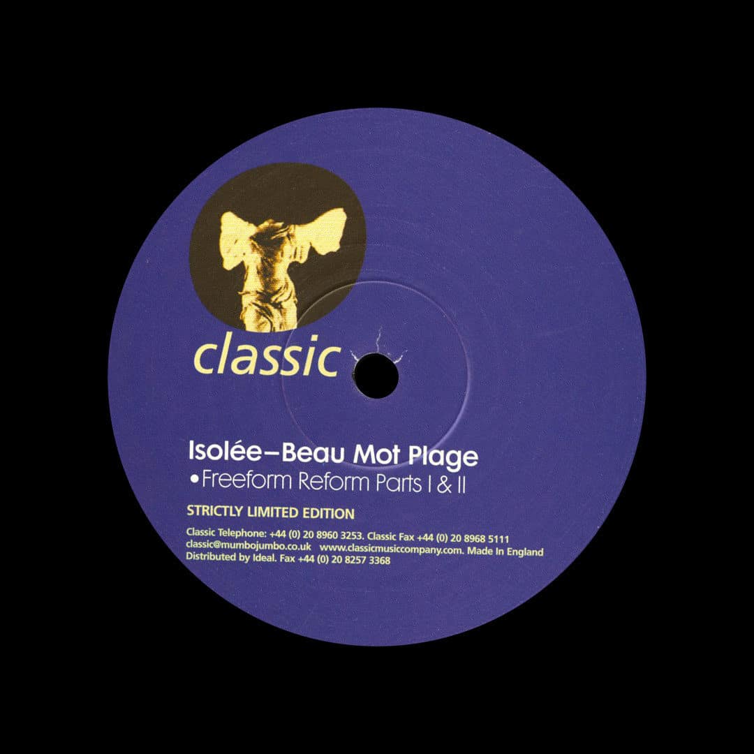 Isolee Beau Mot Plage (Remix) Classic 12" Vinyl