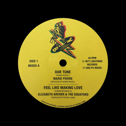 Dennis Bovell, Elizabeth Archer & The Equators, Marie Pierre Our Tune / Feel Like Making Love / Fe We Dub Backatcha Records Reissue Vinyl