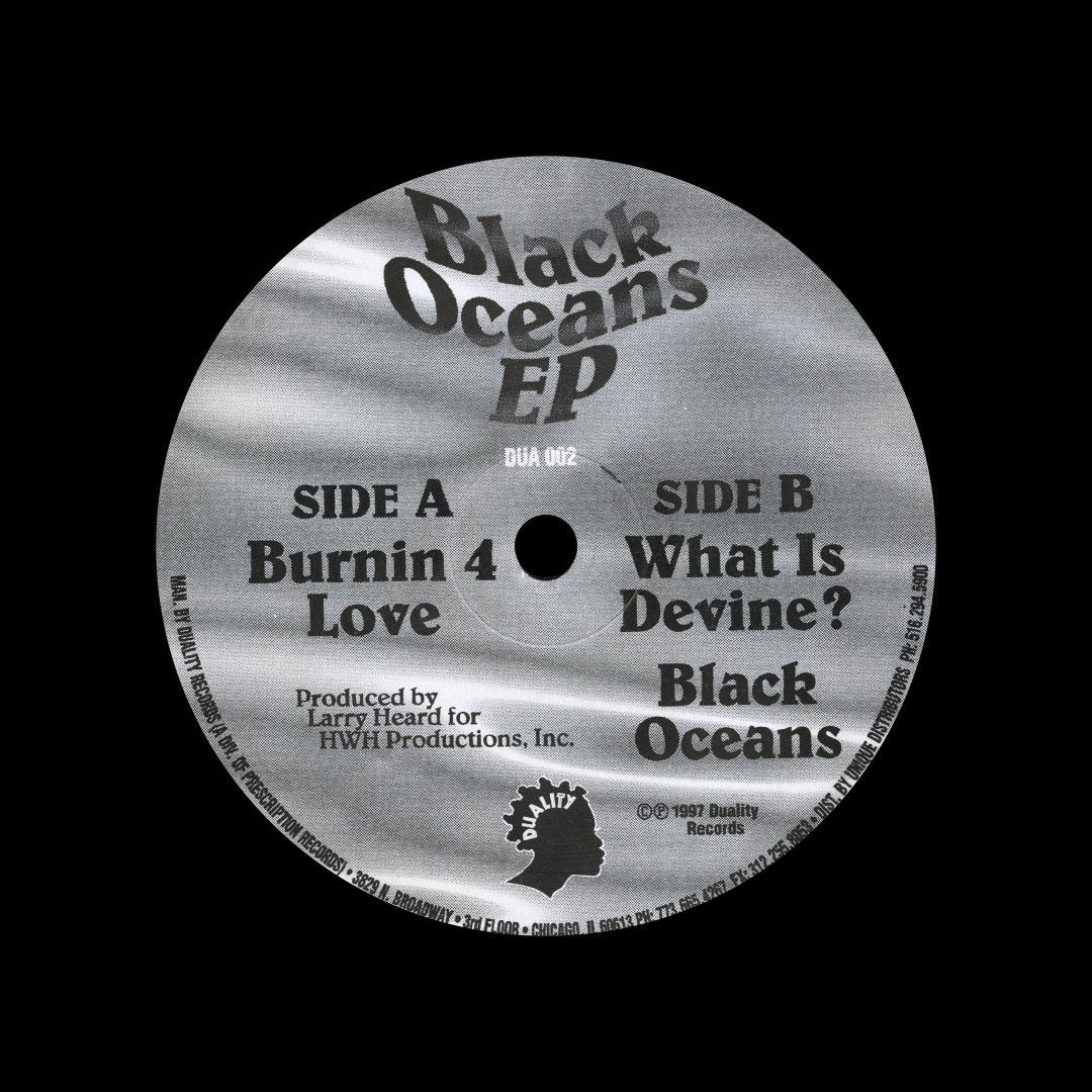 Larry Heard – Black Oceans EP (Vinyl) – The Mixtape Club