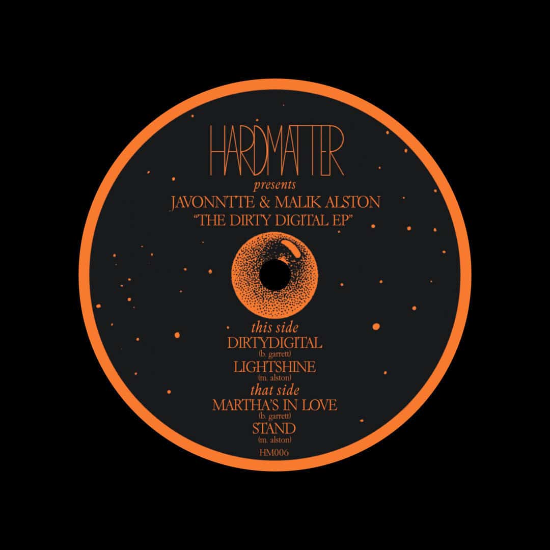 Javonntte, Malik Alston The Dirty Digital EP Hardmatter 12" Vinyl