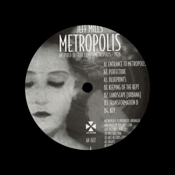 Jeff Mills Metropolis (Vinyl) The Mixtape Shop