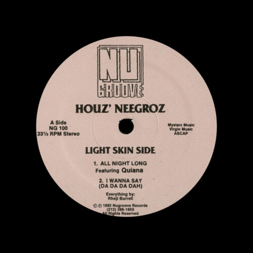 Nouz Neegroz All Night Long / Keep Dance’n Nu Groove Records 12" Vinyl